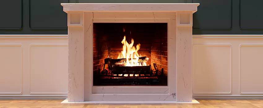 Decorative Electric Fireplace Installation in Amarillo, Texas