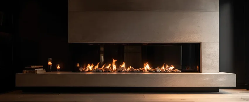 Gas Fireplace Ember Bed Design Services in Amarillo, Texas