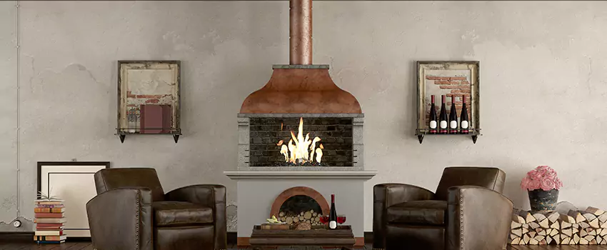 Thelin Hearth Products Providence Pellet Insert Fireplace Installation in Amarillo, TX