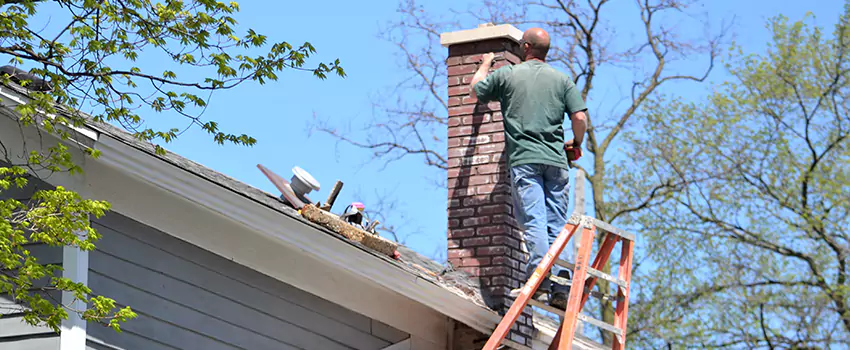 Vinyl and PVC Chimney Flashing Installation in Amarillo, TX