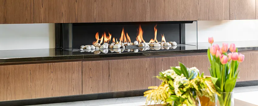 Double-height Fireplace Design Refurbishment in Amarillo, Texas